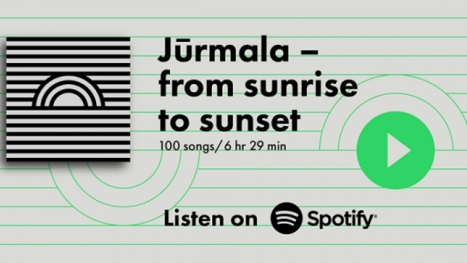 Izveidota dziesmu izlase “Jūrmala – no saullēkta līdz saulrietam”