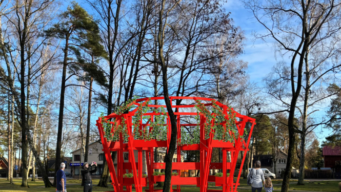 vides objekts "Zemene" makets