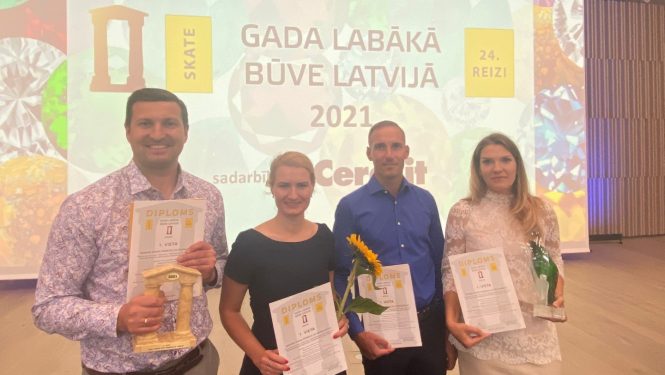 Ķemeru parks iegūst 1.vietu skates Gada labākās būves Latvijā 2021 nominācijā “Ainava”