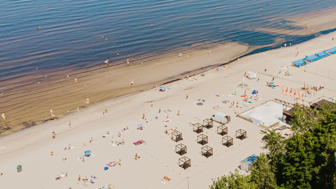 Pludmale no putna lidojuma