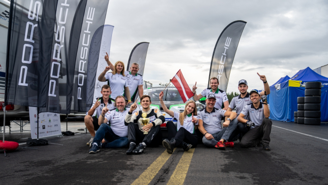 Valters Zviedris izcīna Ziemeļeiropas Porsche čempiona titulu
