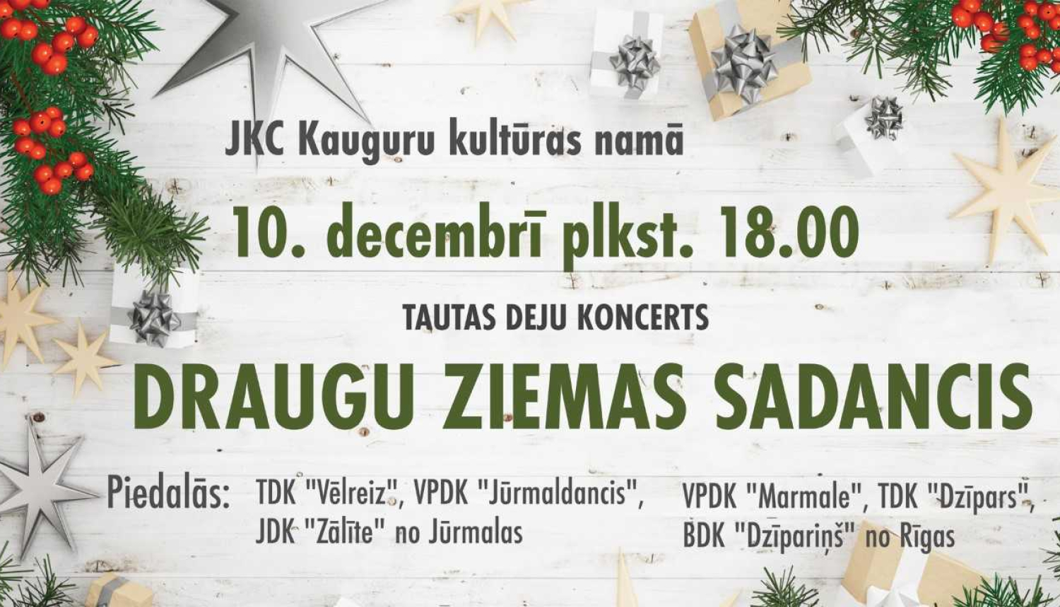 Koncerts 10.decembris