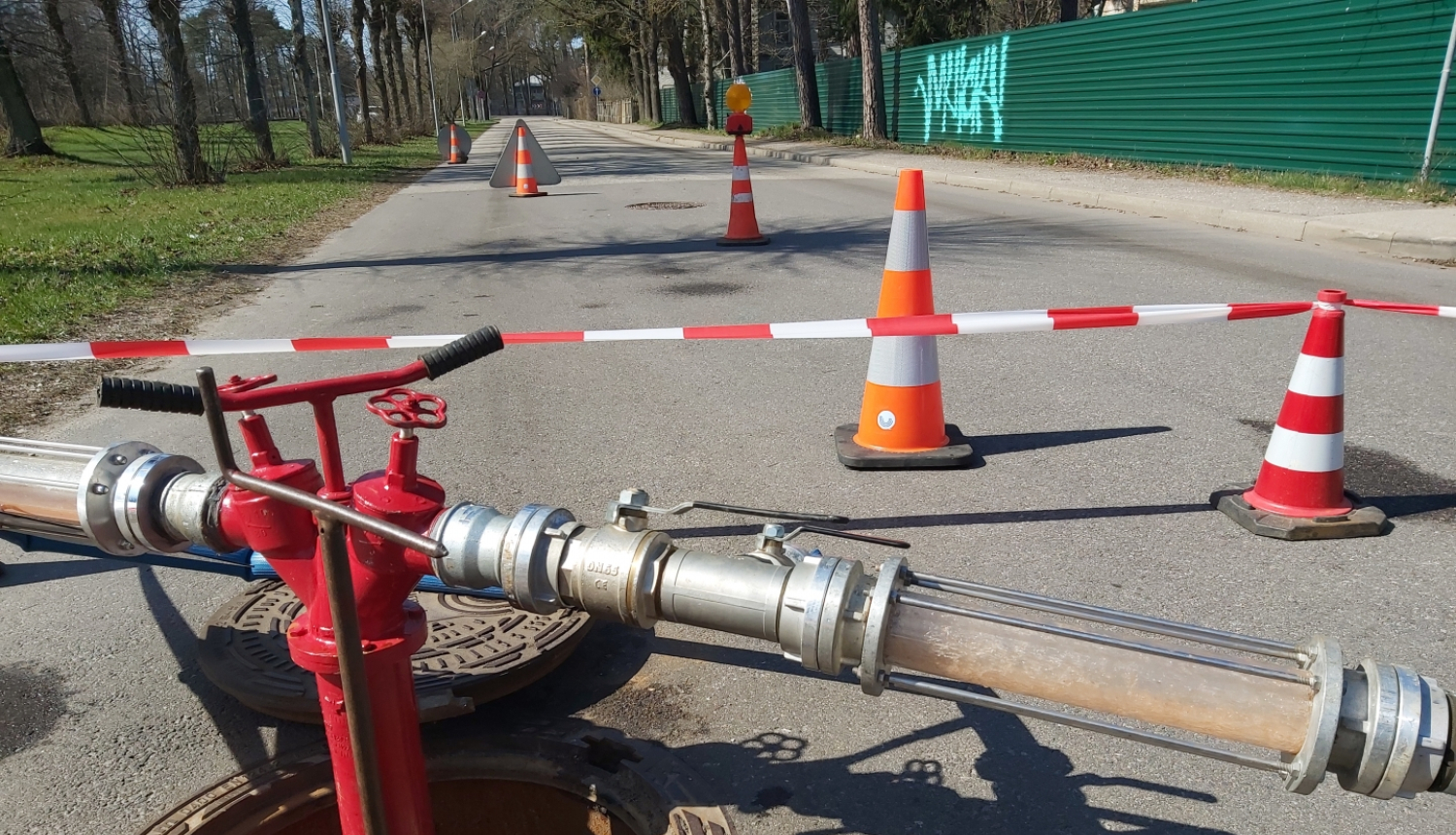 ūdensvada skalošana