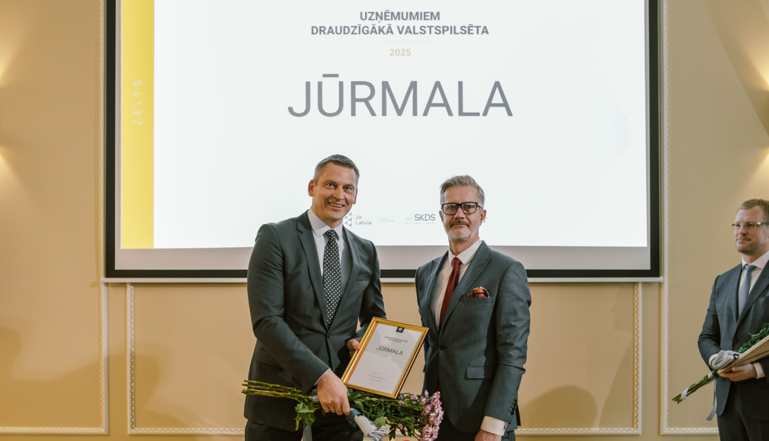 Edgars Stobovs un Jānis Endziņš 