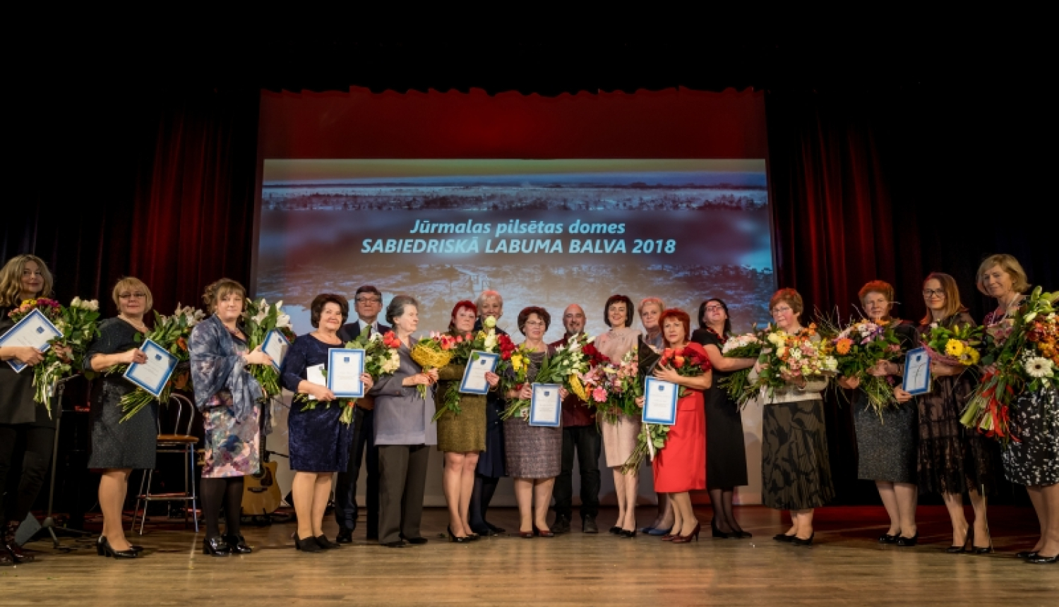 Jūrmala pasniedz Sabiedriskā labuma balvas