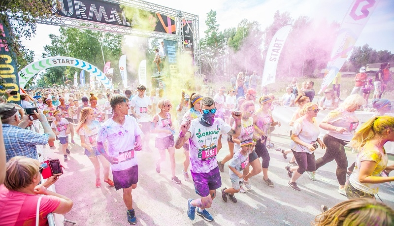 Jūrmalas Krāsu skrējiena laikā noteikti satiksmes ierobežojumi; izmaiņas autobusu kustībā