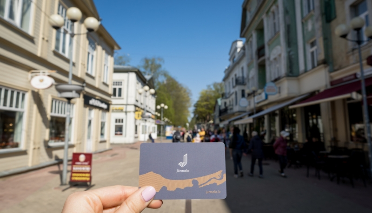 Ar jūrmalnieka karti – izdevīgāk!