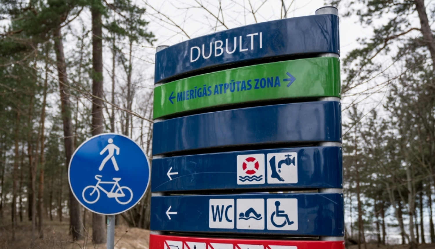 Atgādinājums: dzīvniekiem atrasties peldvietās aizliegts!