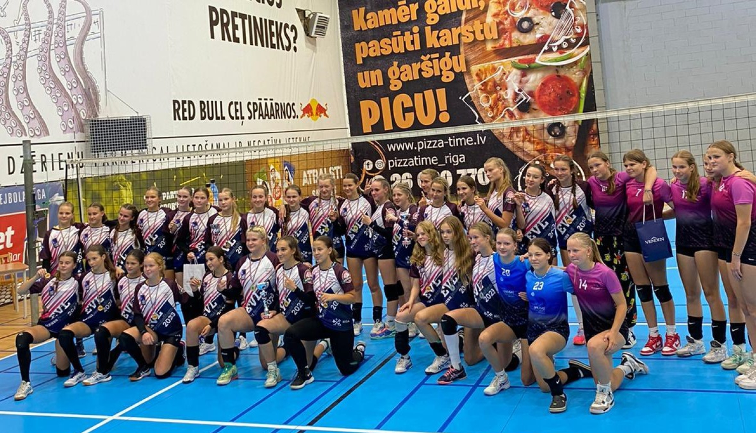 Jūrmalniecēm sudrabs jaunatnes kausā volejbolā