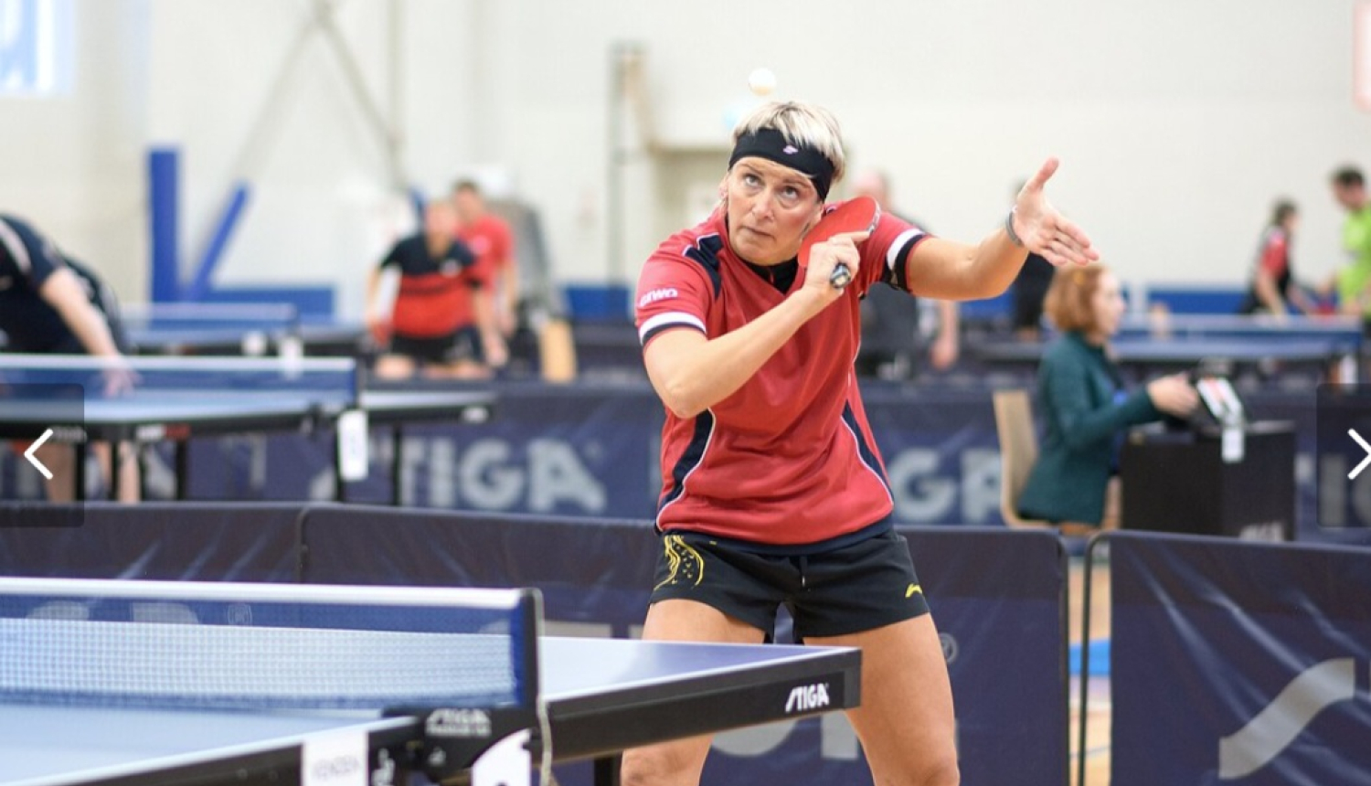 S. Zāģere sacensību momentā