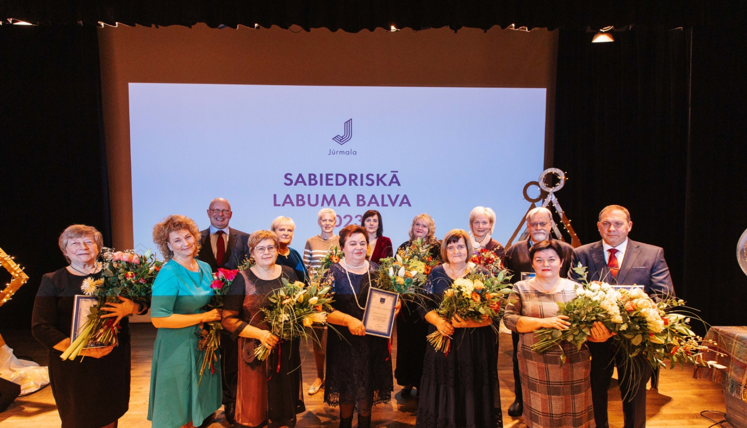 Sabiedriskā labu balvas pasniegšana