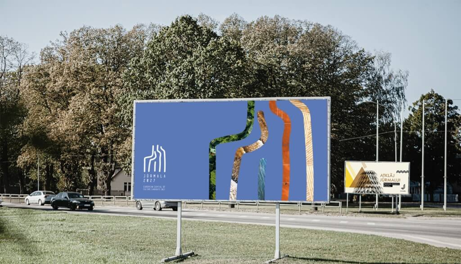 Eiropas kultūras galvaspilsētas plakāts vidē