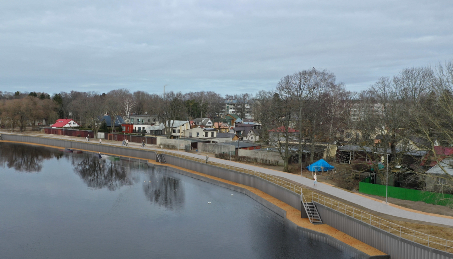 Turpinās Lielupes krasta nostiprinājuma risinājumu pilnveide