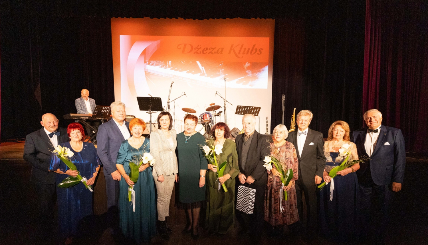 Zelta kāzu dalībnieki