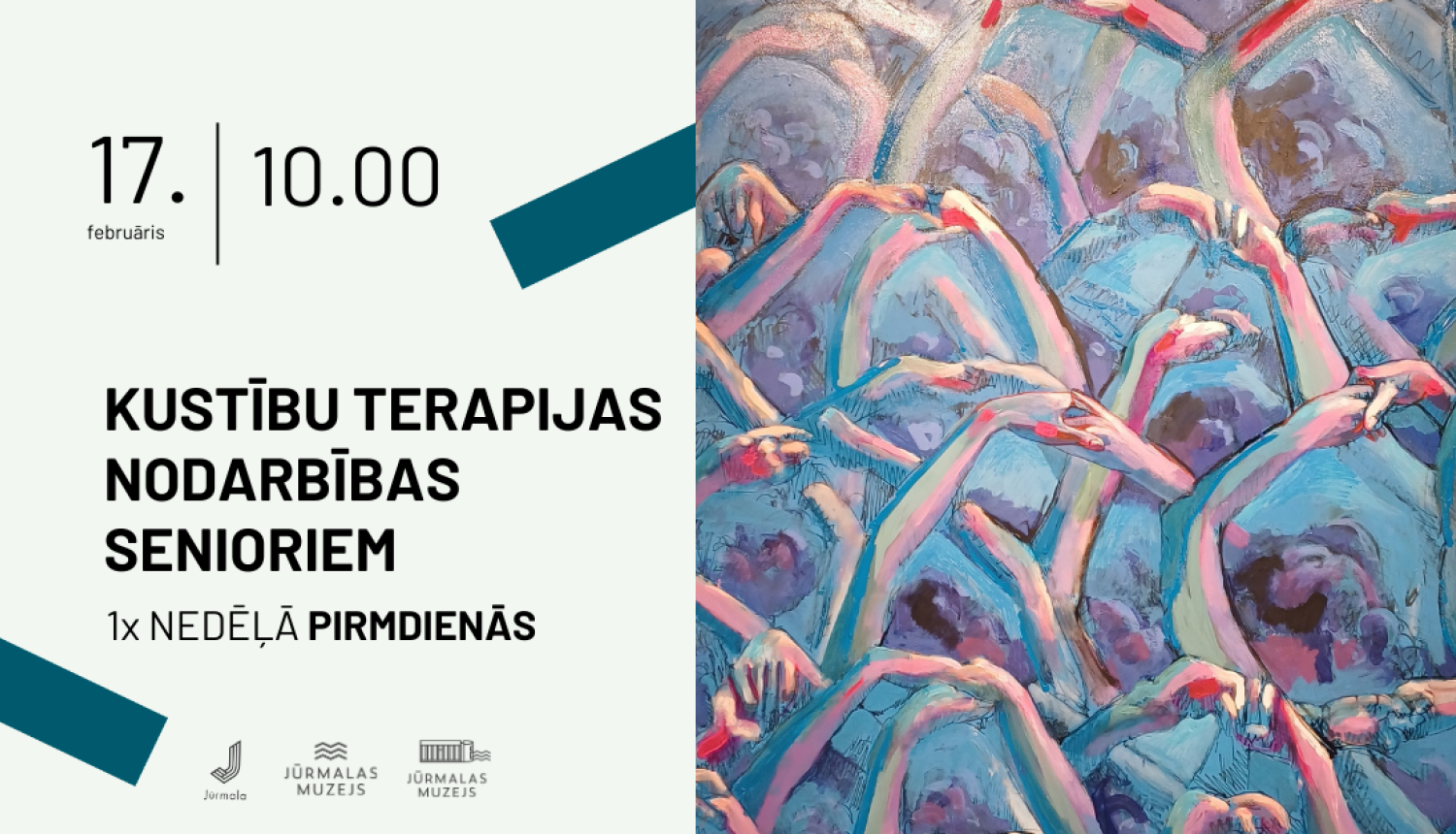 Kustību terapijas nodarbības, afiša