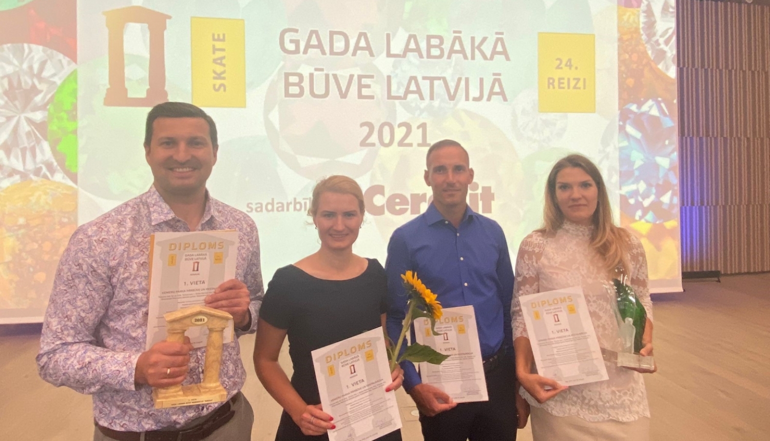 Ķemeru parks iegūst 1.vietu skates Gada labākās būves Latvijā 2021 nominācijā “Ainava”