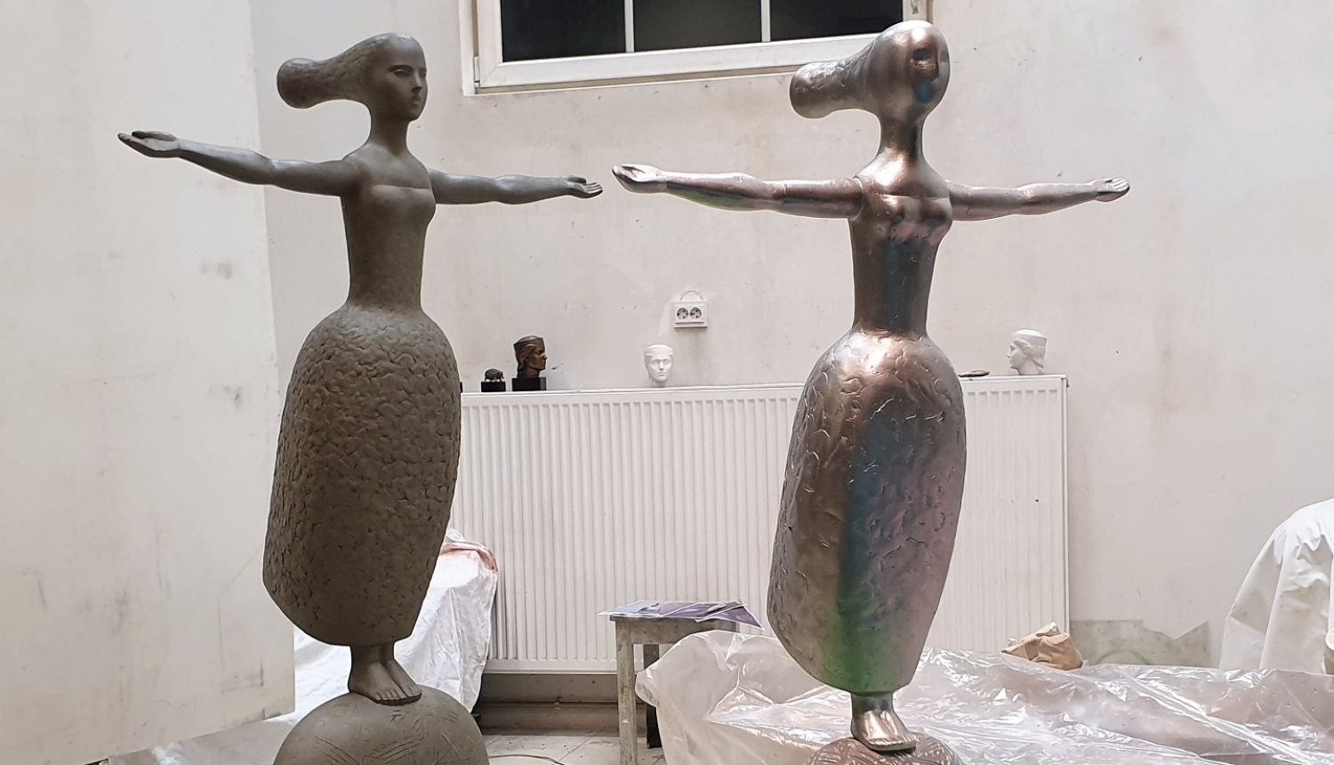 Olgas Šilovas skulptūra "Tautumeita"